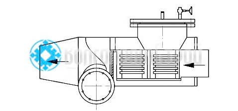 Грязевик горизонтальный Т30, ТС-565 - cхема